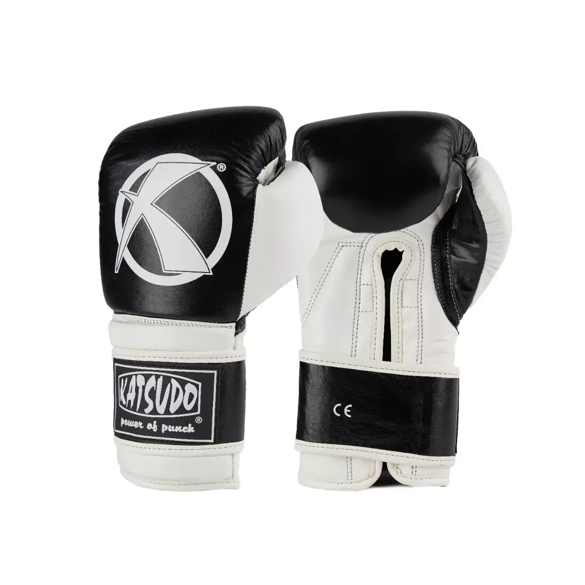 Boxerské rukavice - Katsudo - kožené - Fight
