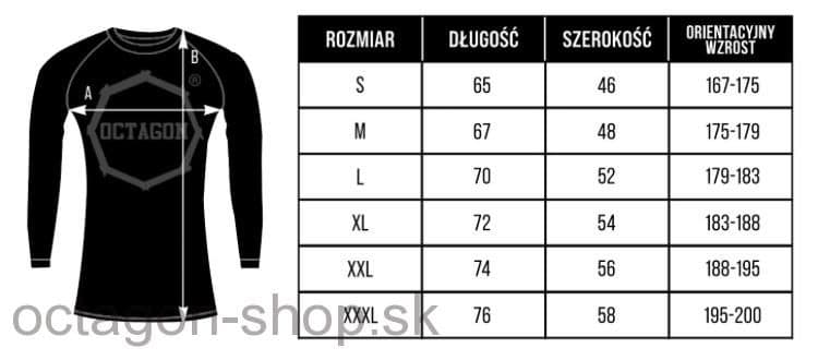 Rashguard - Octagon - dlhý rukáv - Enspace