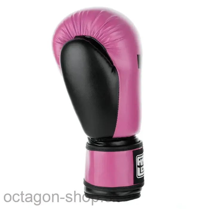 Boxerské rukavice - Fighter - Basic - baby ružová