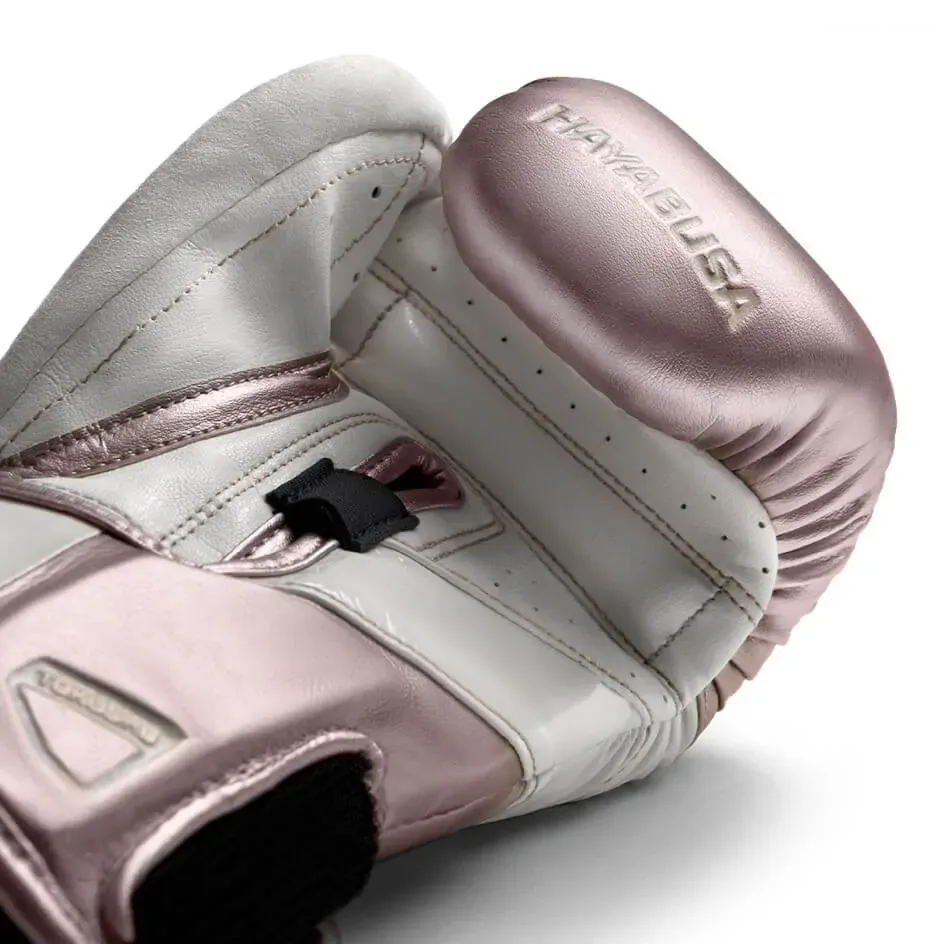 Boxerské rukavice - HAYABUSA - T3 - biela/rose gold