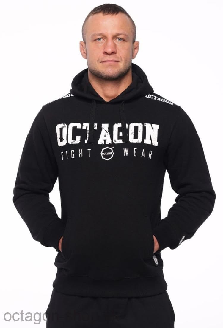 Mikina - Octagon - Fight Wear s kapucňou