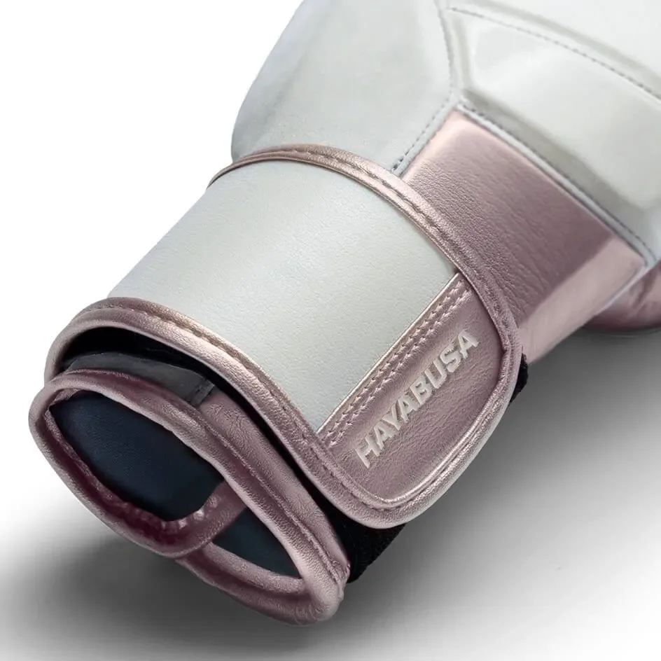 Boxerské rukavice - HAYABUSA - T3 - biela/rose gold