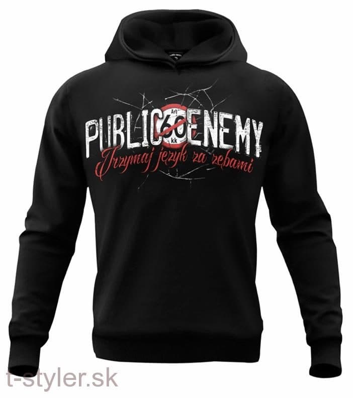 Mikina - Public Enemy - Trzymaj Jezyk Za Zebami