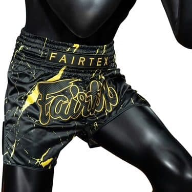 Muay Thai trenky - FAIRTEX - BS1947 - Black Marble