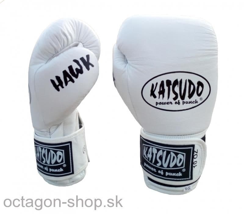 Boxerské rukavice - Katsudo - kožené - Hawk