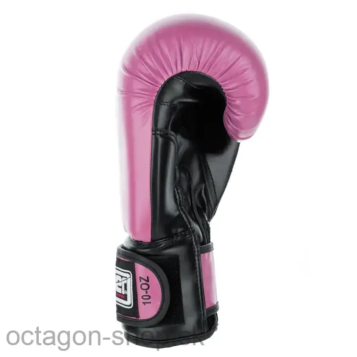 Boxerské rukavice - Fighter - Basic - baby ružová