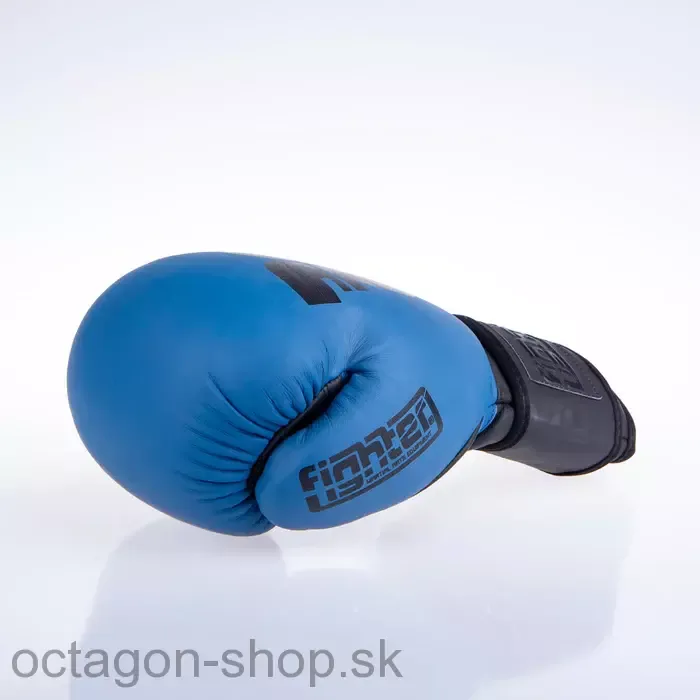 Boxerské rukavice - Fighter - Siam modré