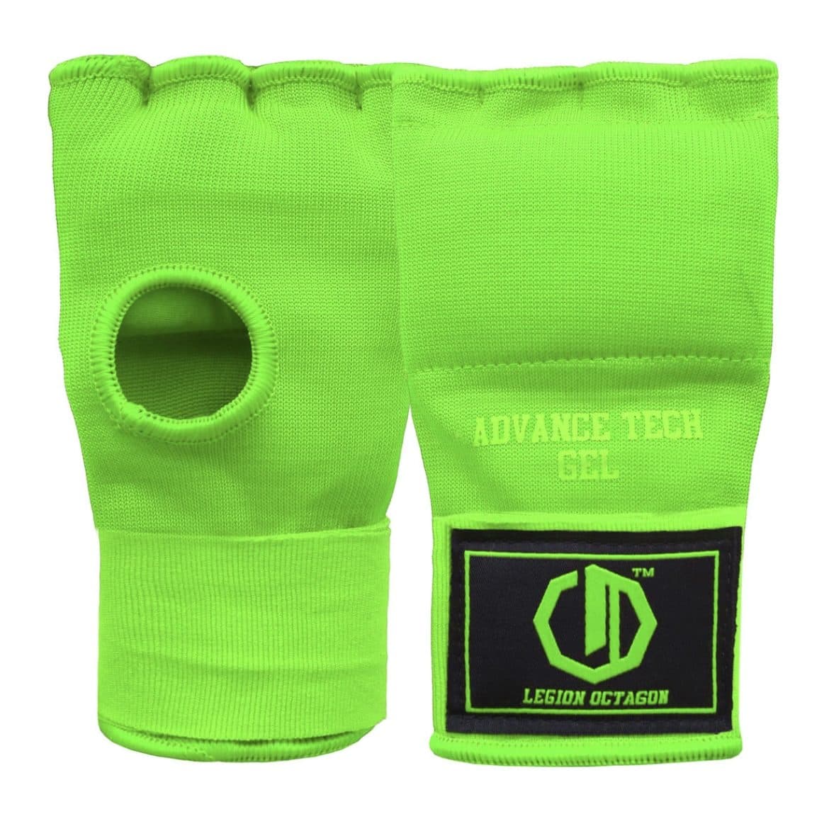 Bandáže - Octagon - gélové bandáže - parrot green