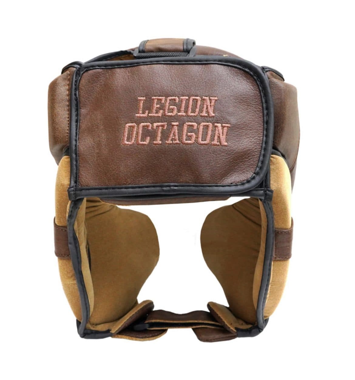 Boxerská prilba - Octagon - limitovaná edícia - koža - Old school
