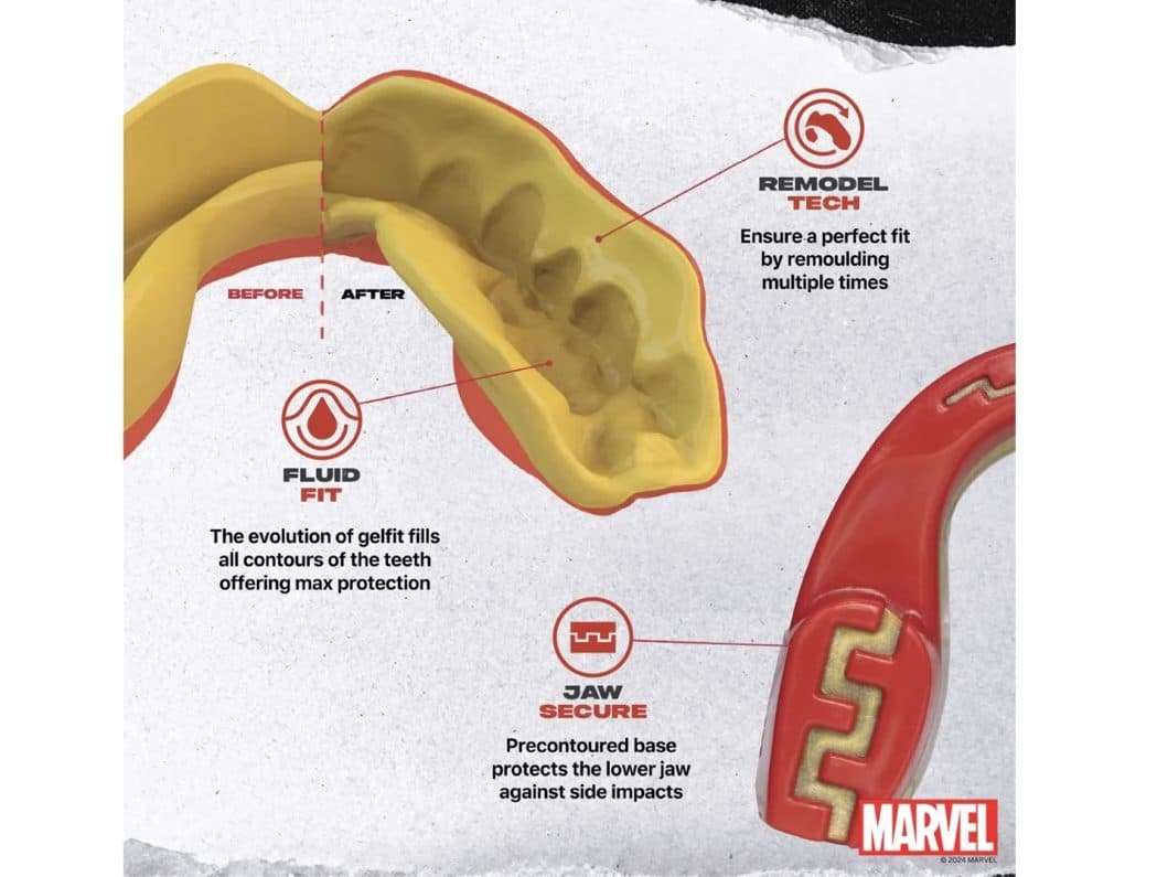 Chránič na zuby - Safe jawz - Marvel - Iron Man