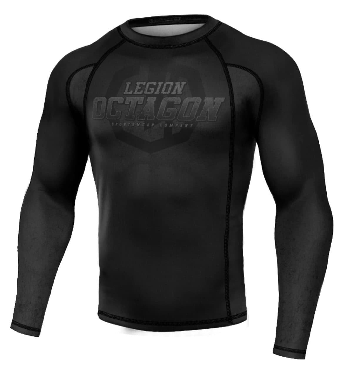 Rashguard - Octagon - dlhý rukáv - Conquest