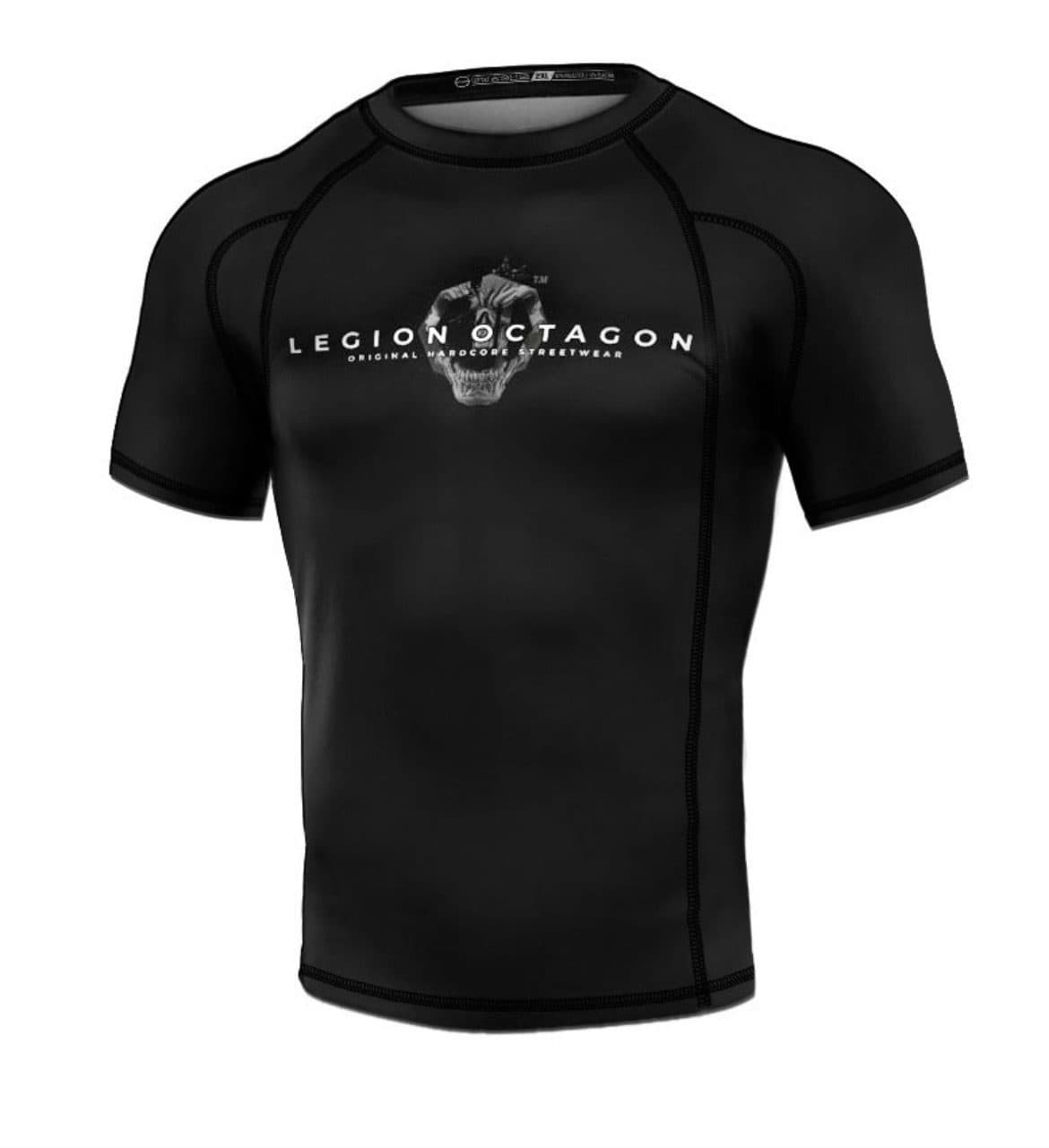 Rashguard - Octagon - Skull Logo