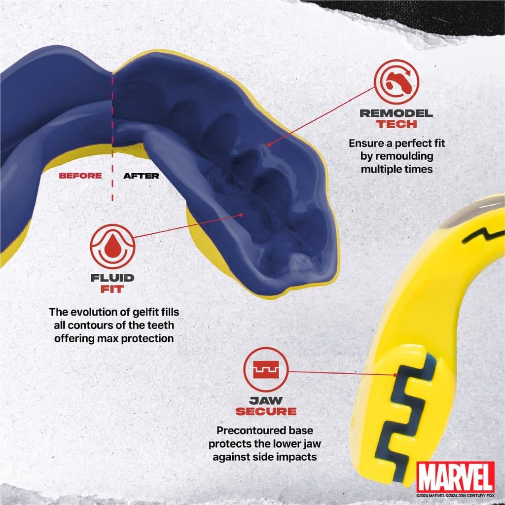Chránič na zuby - Safe jawz - Marvel - Wolverine