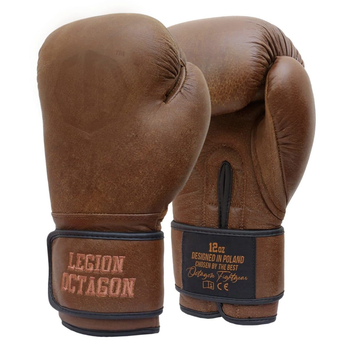 Boxerské rukavice - Octagon - Limitovaná Edícia PRO - koža - Old school