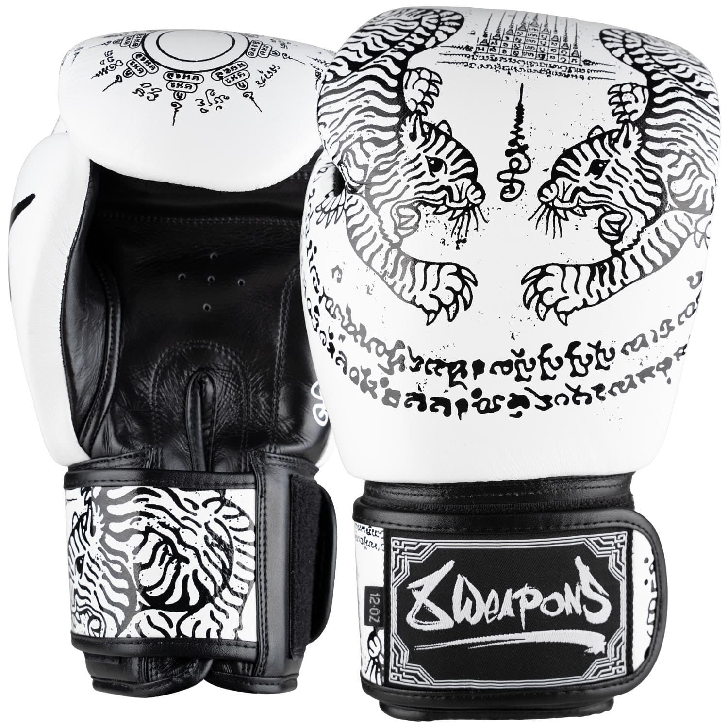 Boxerské rukavice - 8 WEAPONS - Sak Yant Tiger