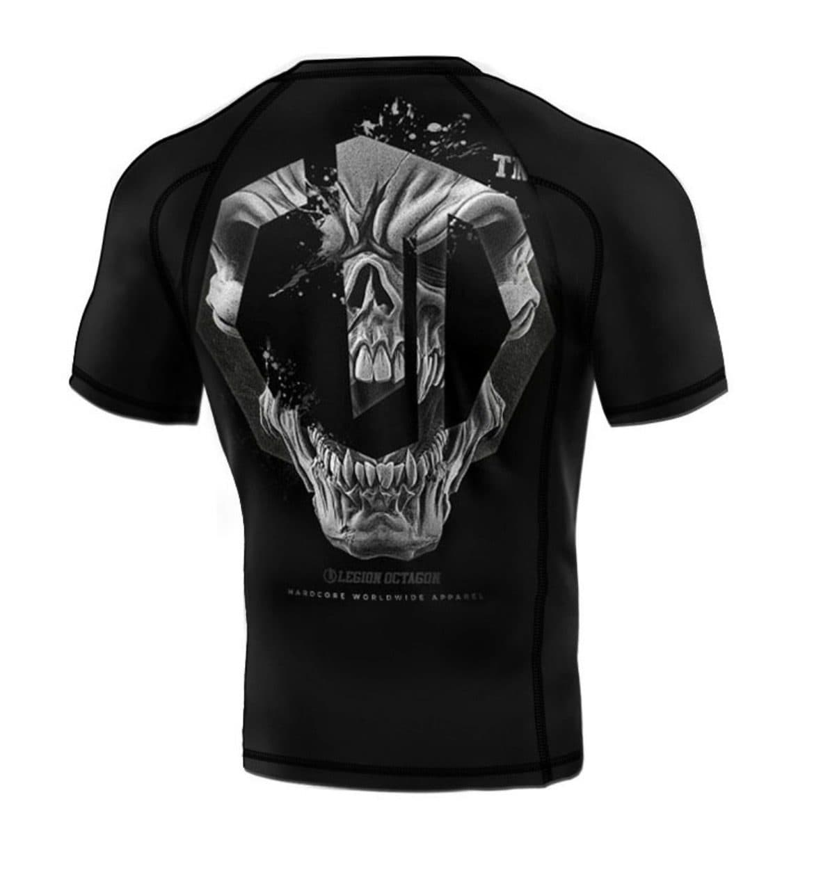 Rashguard - Octagon - Skull Logo