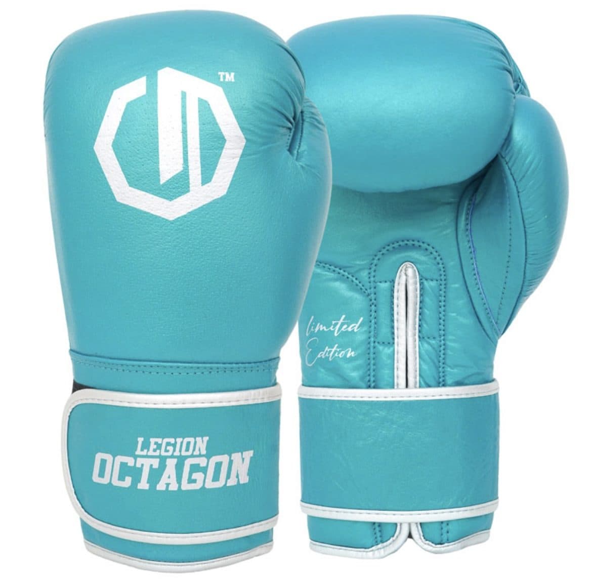 Boxerské rukavice - Octagon - Limitovaná Edícia - koža - sea green