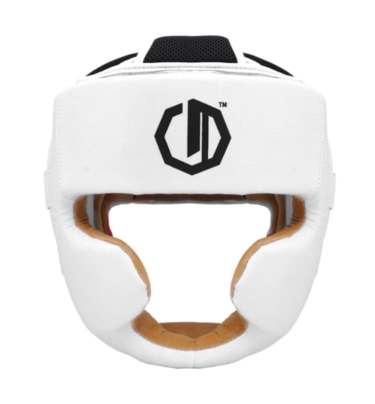 Boxerská prilba - Octagon - Kevlar - biela