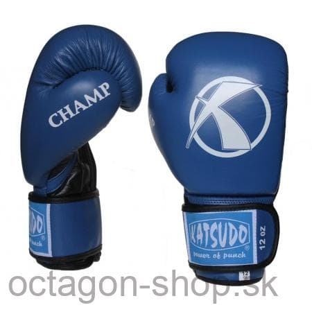 Boxerské rukavice - Katsudo - kožené - Champ