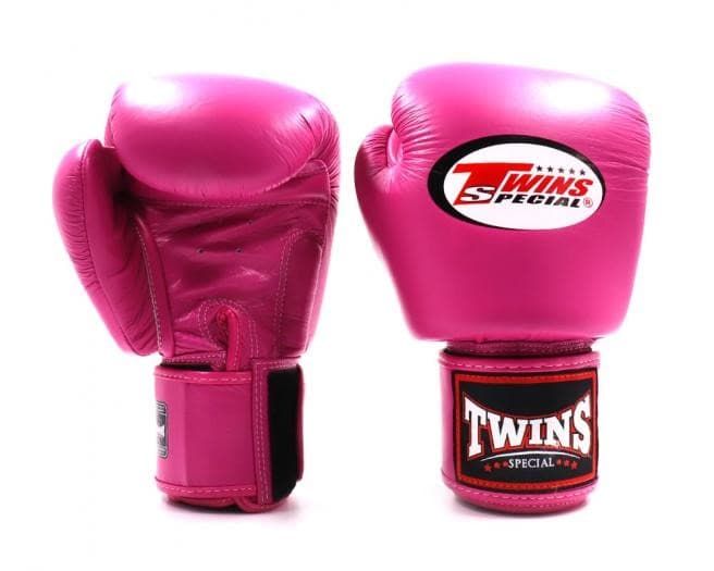 Boxerské rukavice - Twins Special - BGVL 3 - dark pink