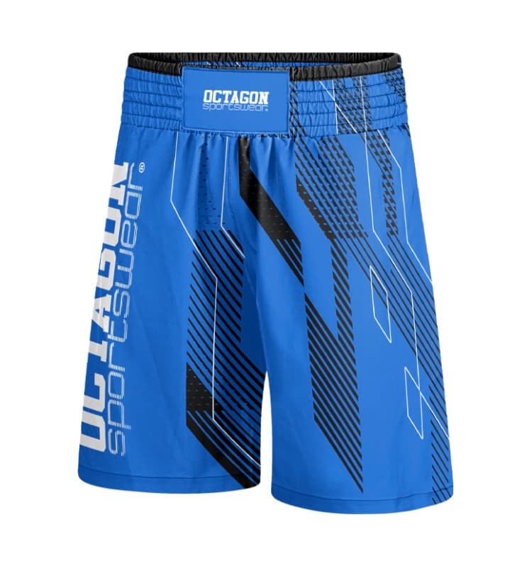 Boxerské trenky - Octagon - Diamond - modré