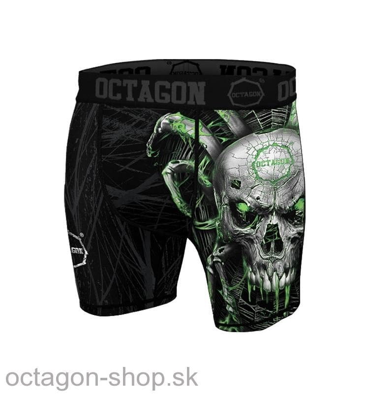 Kompresné trenky - Octagon - Spiderskull