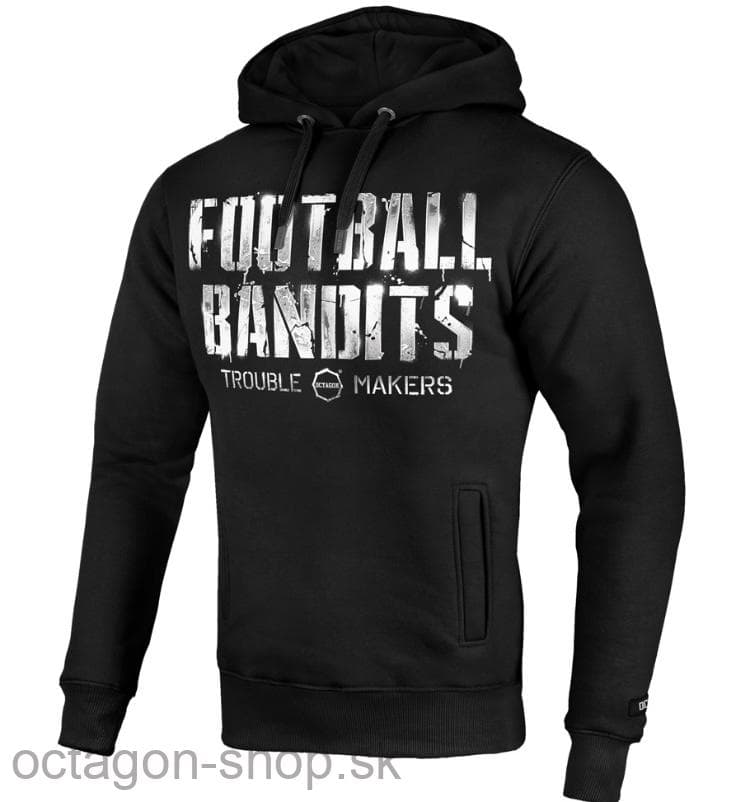 Mikina - Octagon - Football Bandits s kapucňou