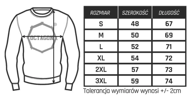 Mikina - Octagon - FW Straight