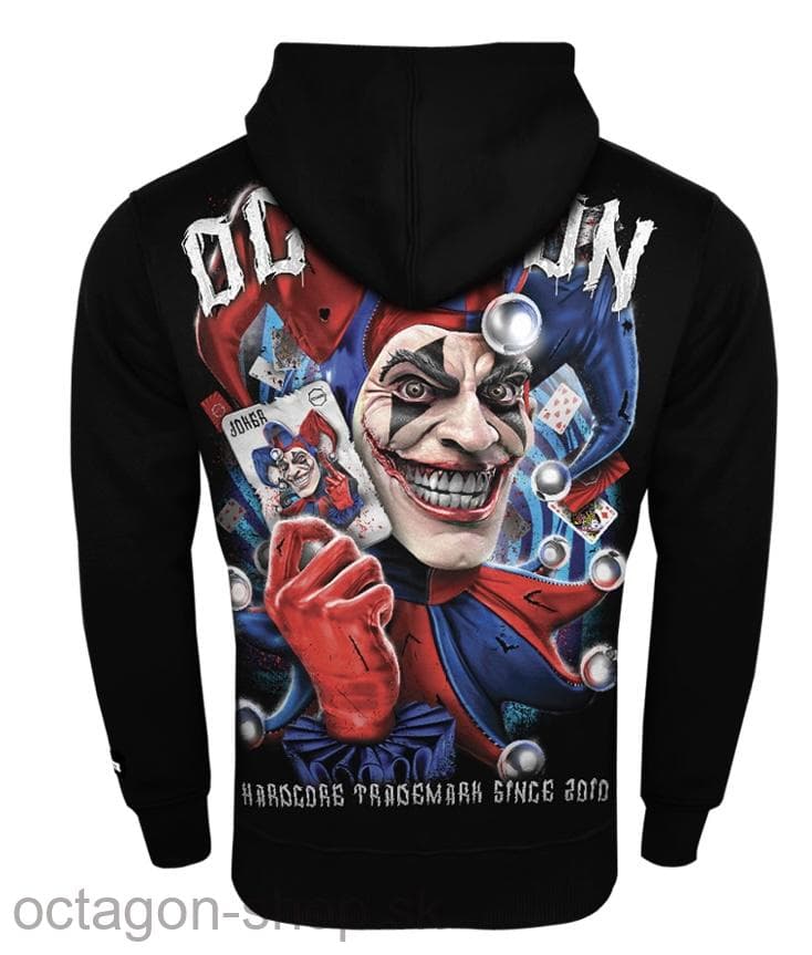 Mikina - Octagon - Joker s kapucňou