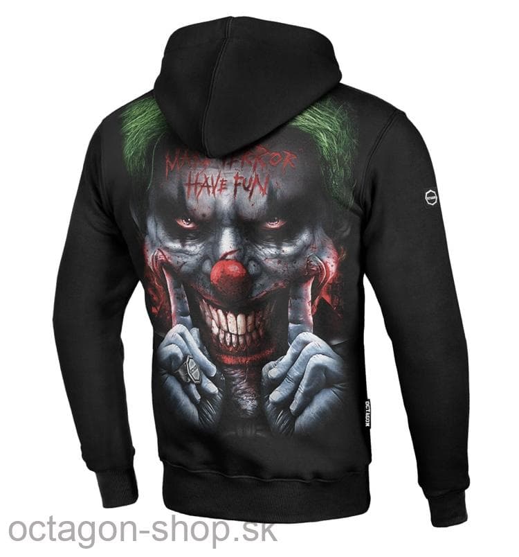 Mikina - Octagon - Make Terror Have Fun s kapucňou