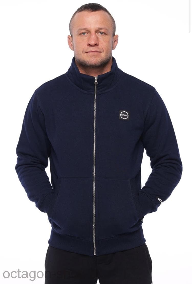 Mikina - Octagon - Malé Logo zips