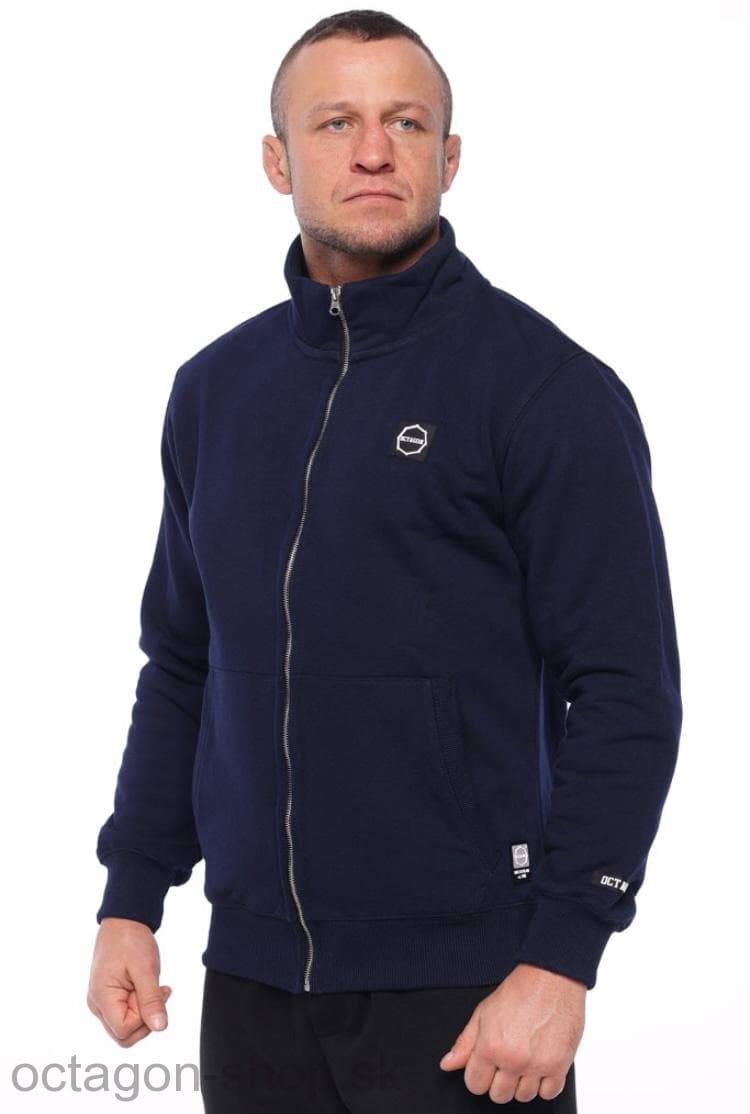 Mikina - Octagon - Malé Logo zips