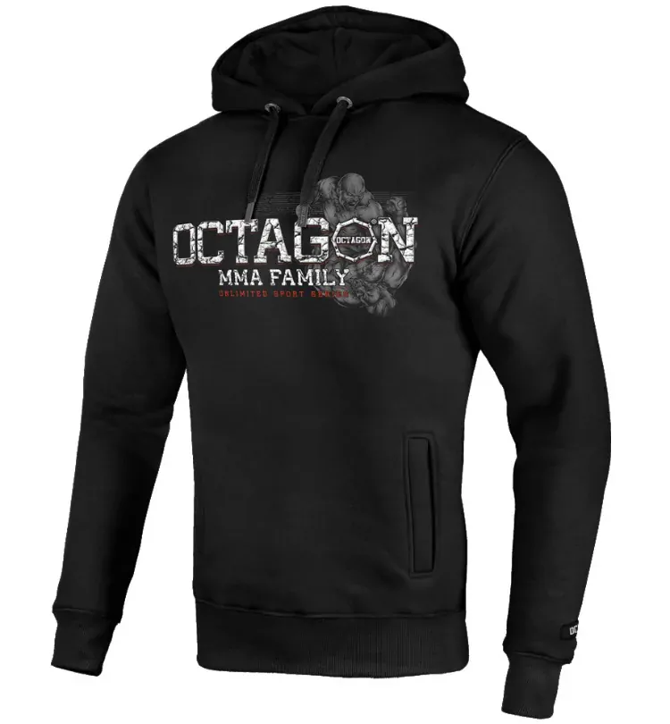 Mikina - Octagon - MMA Family s kapucňou