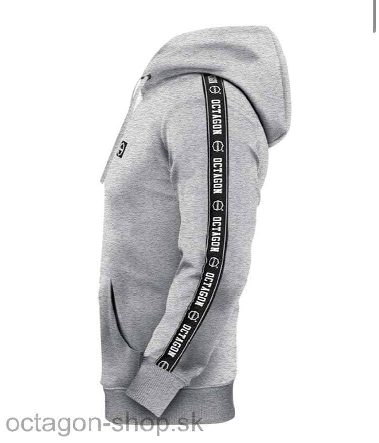 Mikina - Octagon - Stripe s kapucňou zips