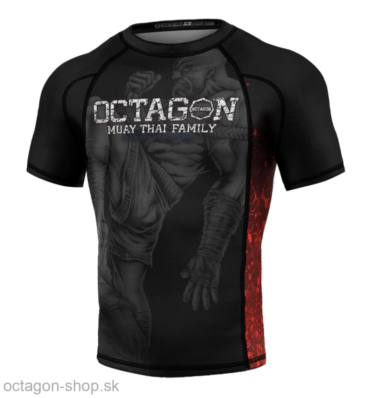Rashguard - Octagon - Muay Thai Family