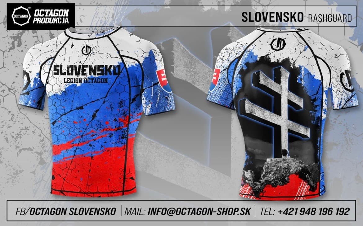 Rashguard - Octagon - Slovak Collection 2026