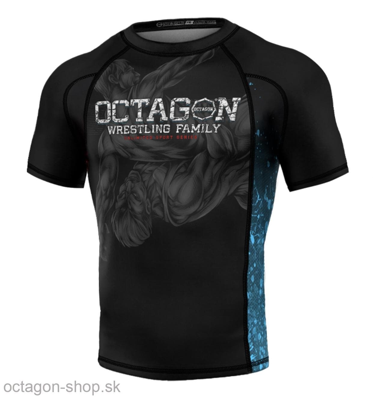 Rashguard - Octagon - Wrestling Family