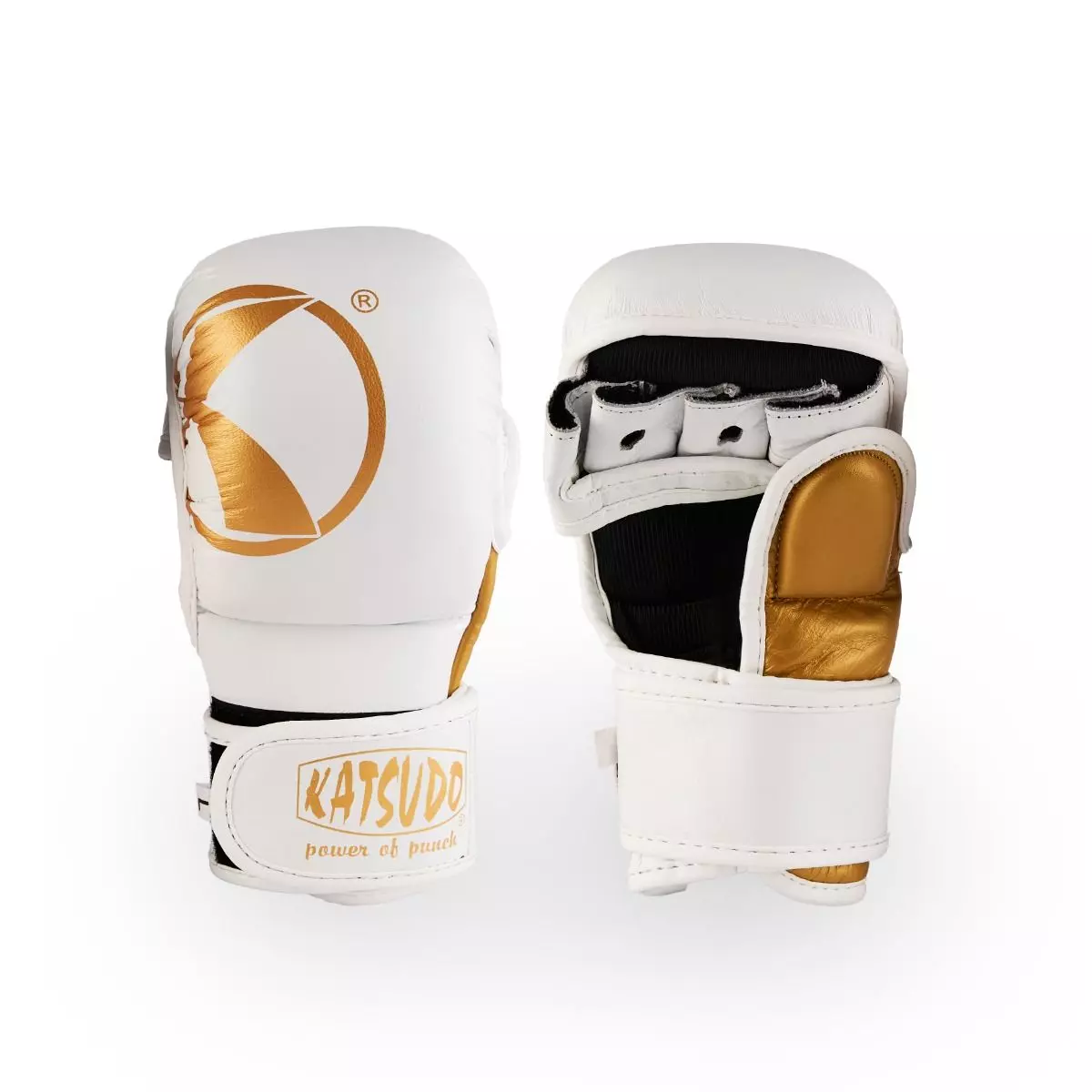 Sparingové MMA rukavice - Katsudo - Revenge - kožené
