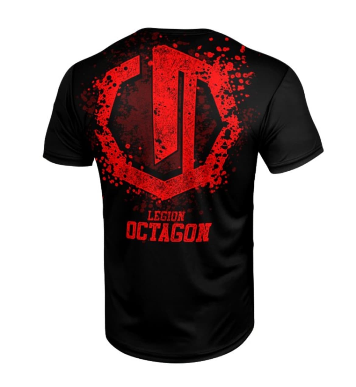 Sports T-shirt - Octagon - Grunge