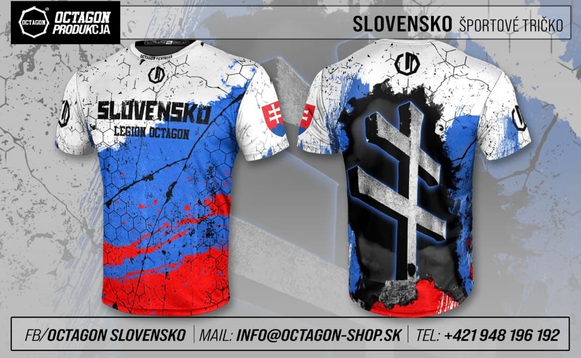 Športové tričko - Octagon - Slovak Collection 2026