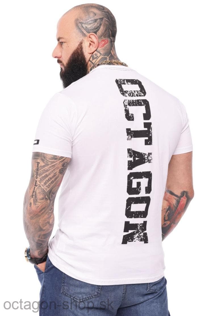Tričko - Octagon - Fight Wear I - biele