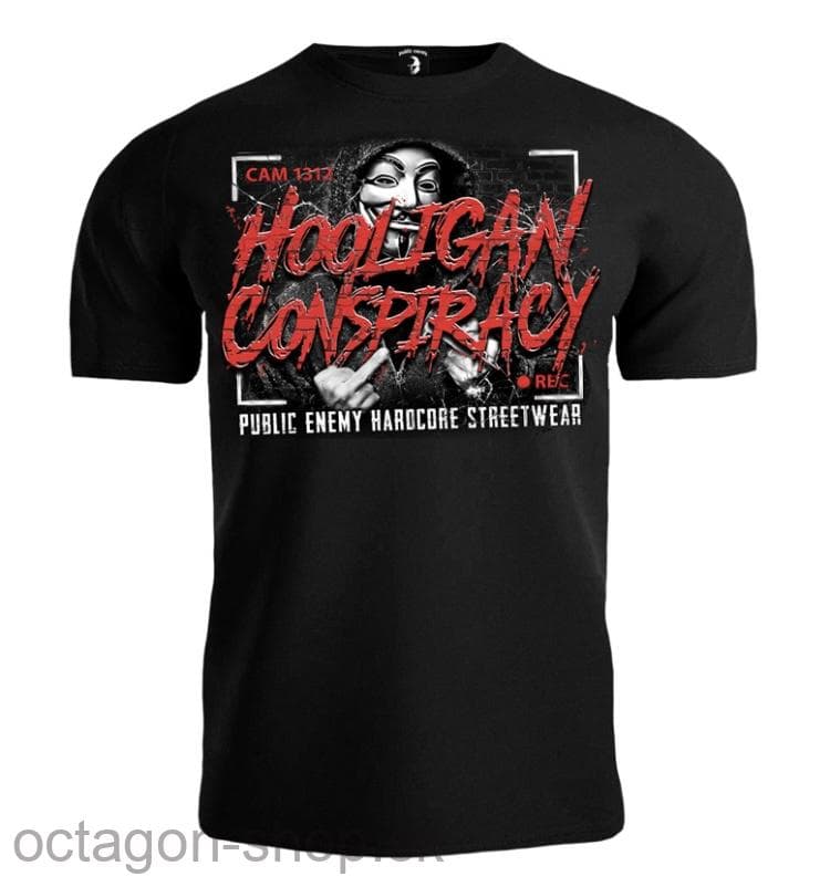 Tričko - Public Enemy - Hooligan Conspiracy