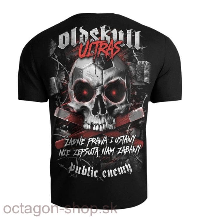 Tričko - Public Enemy - Oldskull Ultras