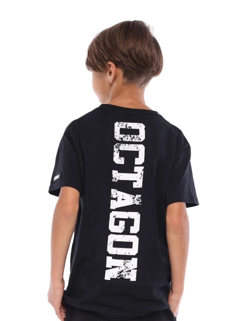 Detské Tričko - Octagon - Fight Wear - čierne