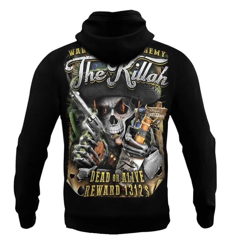 Mikina - Public Enemy - The Killah s kapucňou