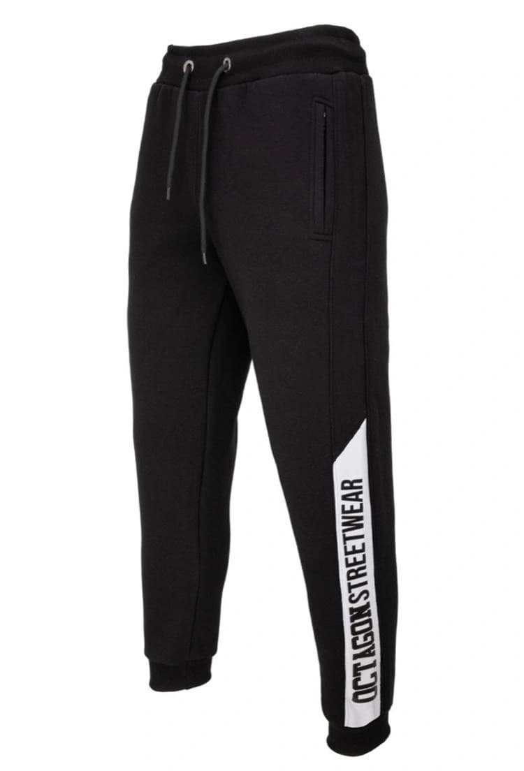 Tepláky - Octagon - Street Wear - čierne