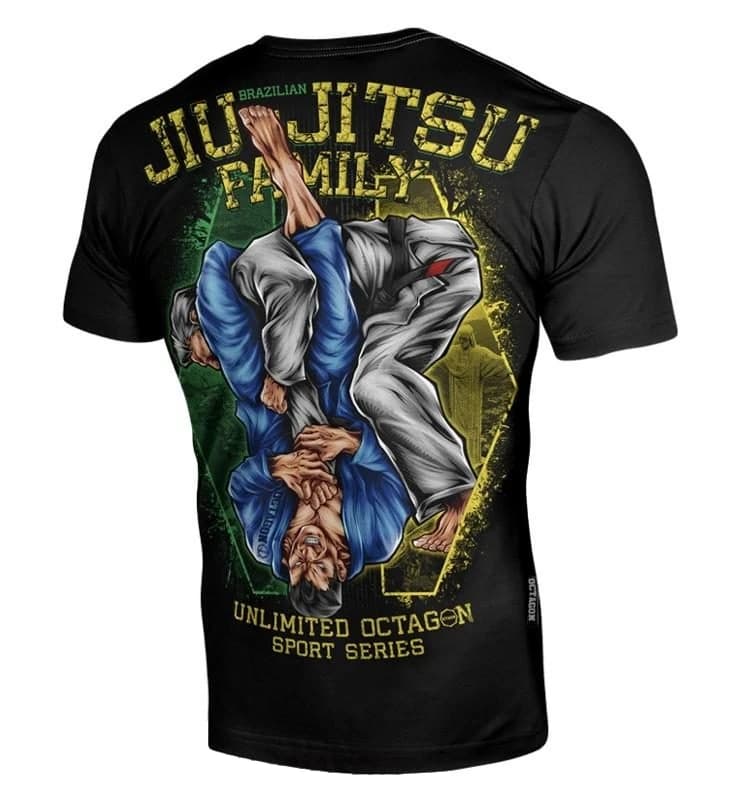 Tričko - Octagon - Jiu Jitsu Family