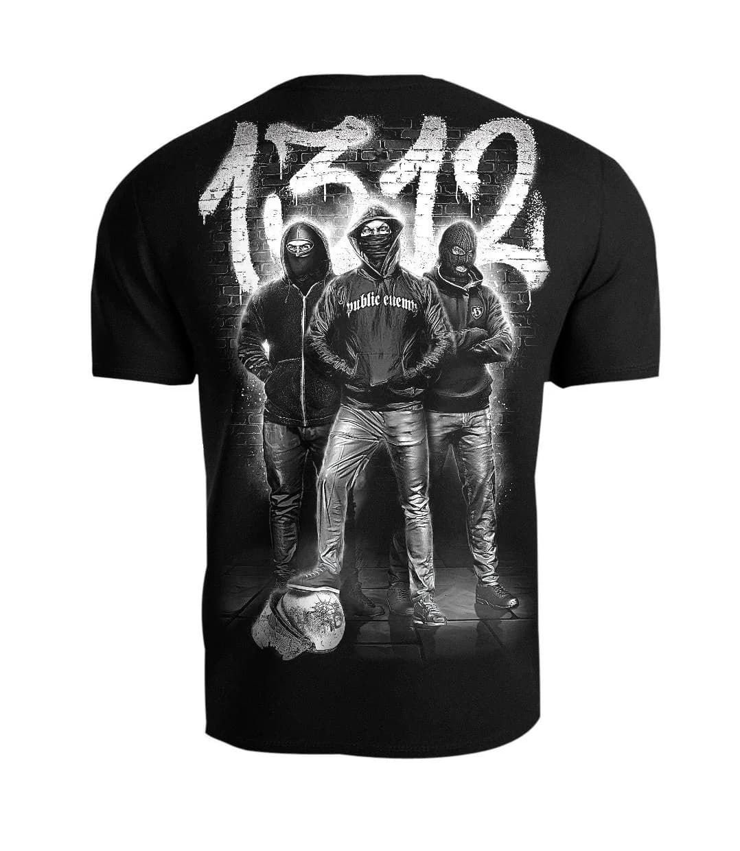 Tričko - Public Enemy - 1.3.1.2 - biele