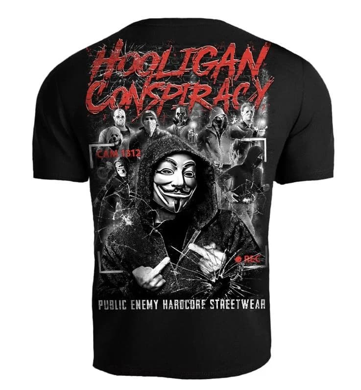 Tričko - Public Enemy - Hooligan Conspiracy