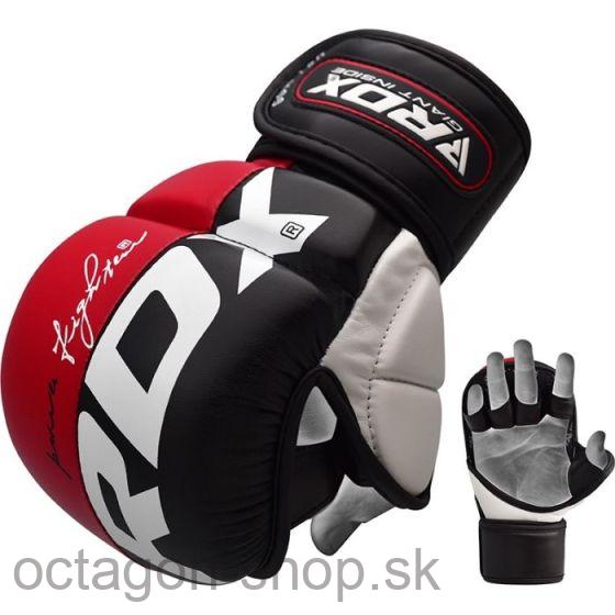Sparingové MMA rukavice - RDX - T7 - červené